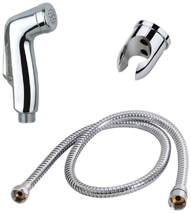 

Salonica Wall Mount Abs Health Faucets ( Push Controlled )