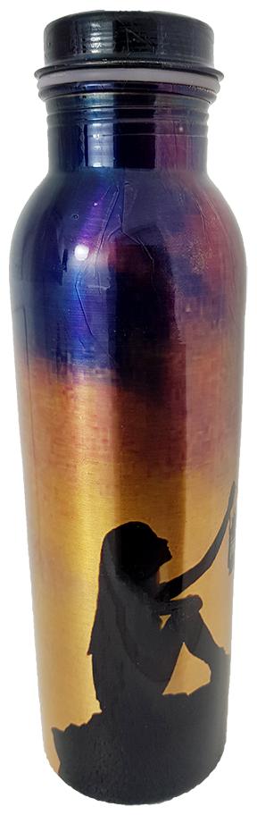 

HEALTH MECHANIC Copper Multi Water Bottle ( 1000 ml Set of 1 )
