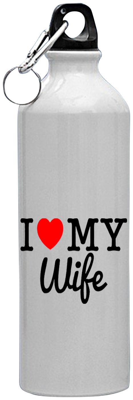 

HEALTH MECHANIC Aluminium White Water Bottle ( 750 ml Set of 1 )