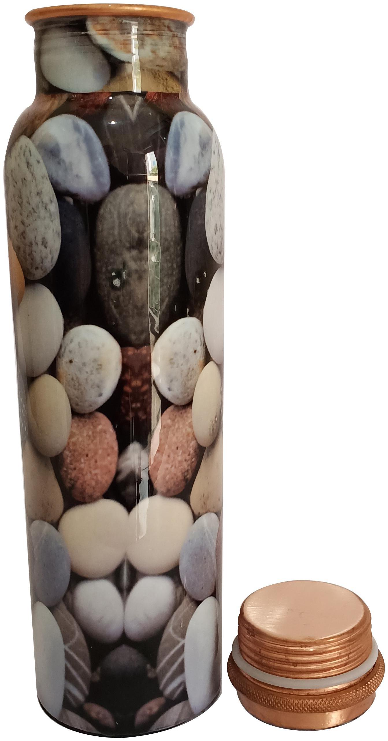 

HEALTH MECHANIC Copper Multi Water Bottle ( 1000 ml Set of 1 )