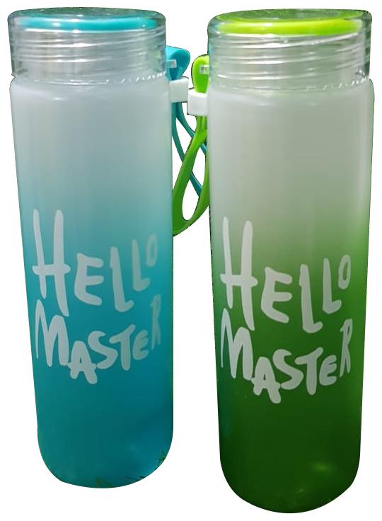

HEALTH MECHANIC Glass Multi Water Bottle ( 350 ml Set of 2 )
