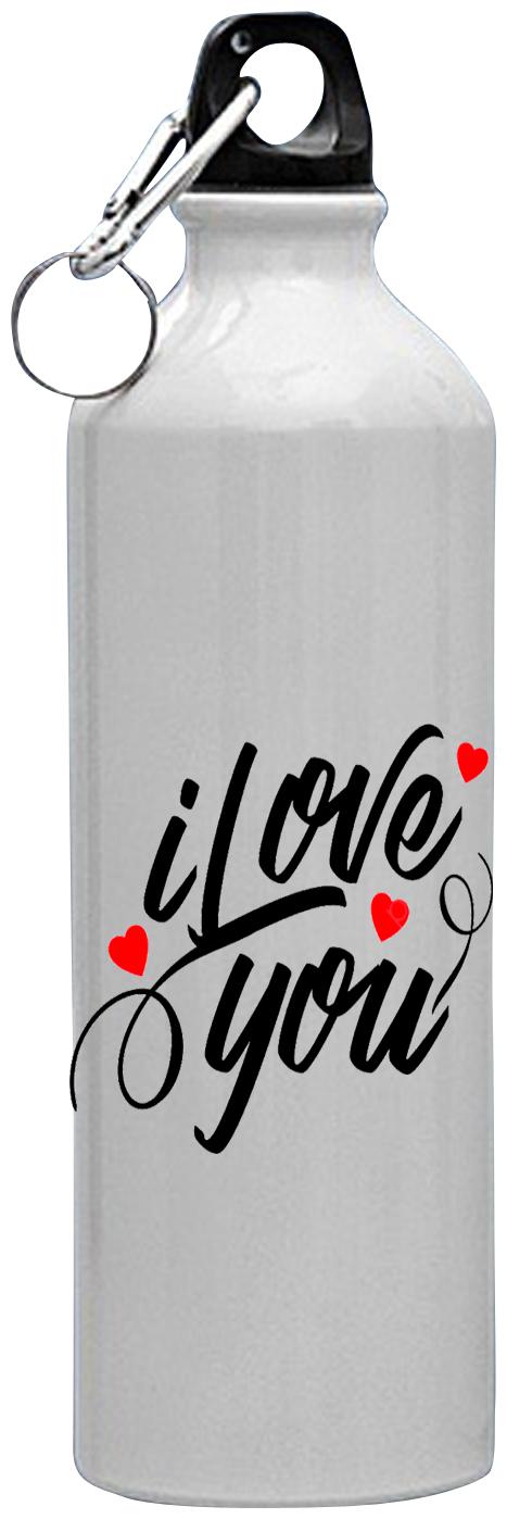 

HEALTH MECHANIC Aluminium White Water Bottle ( 750 ml Set of 1 )