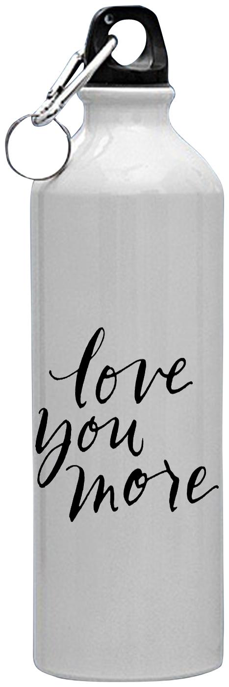 

HEALTH MECHANIC Aluminium White Water Bottle ( 750 ml Set of 1 )