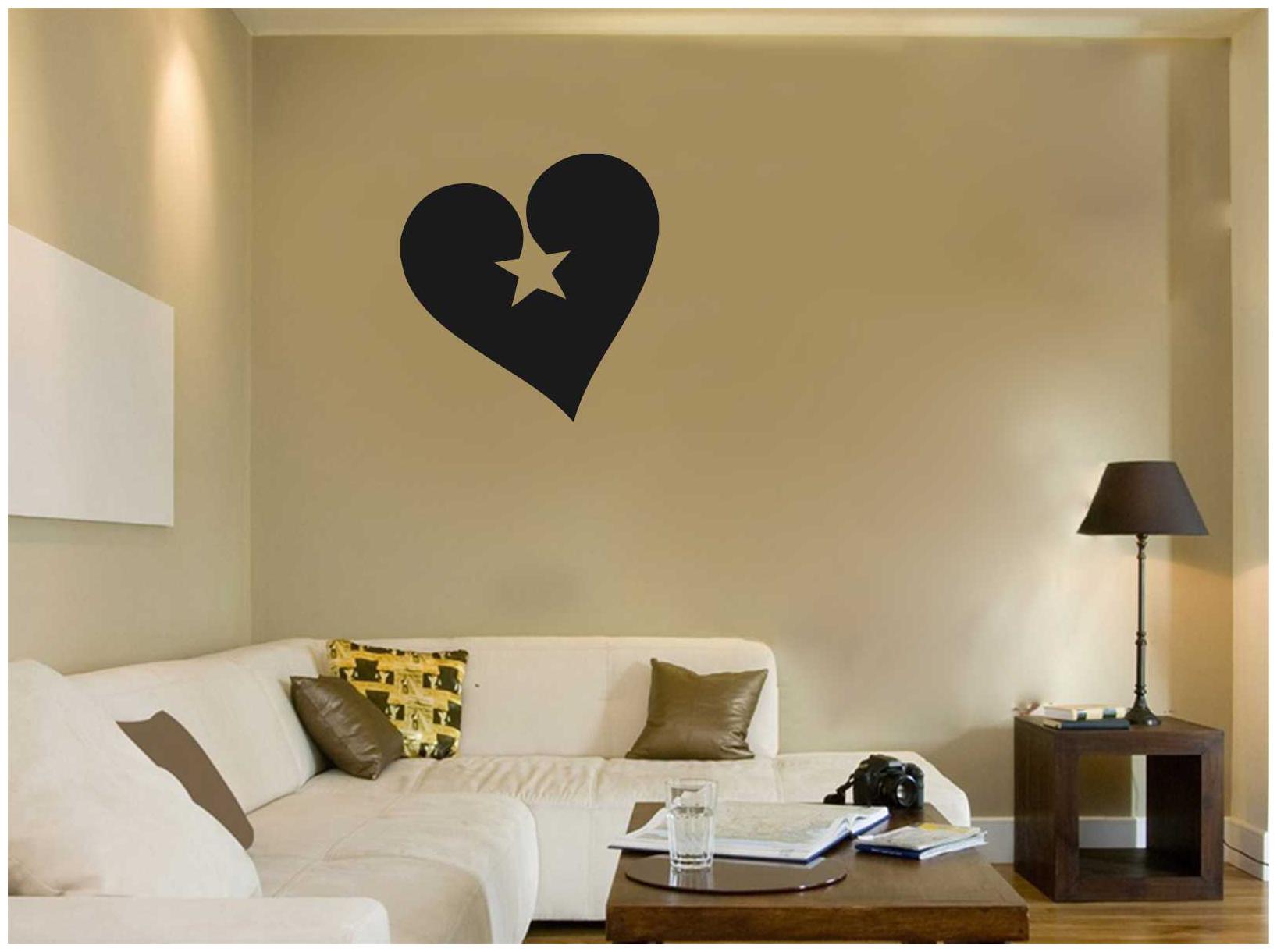 

Rawpockets Wall Stickers Heartin Star