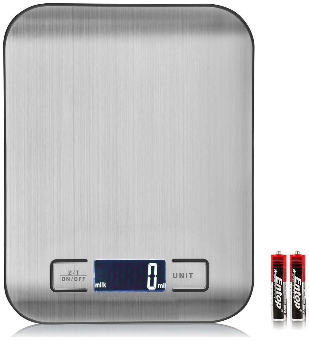 

Heavy Duty Kitchen Lab Scale With Multi-Function Back-Lit LCD Display Stainless Steel 5 kg Capacity