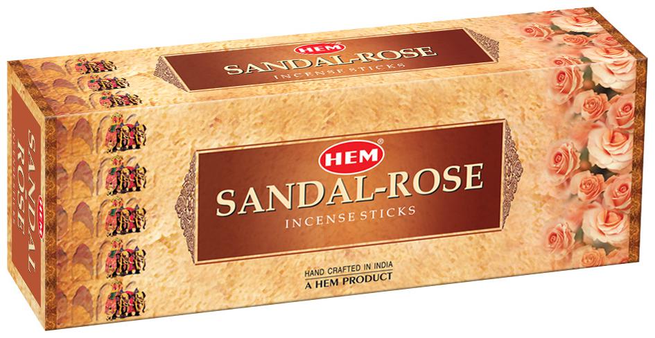 

HEM Sandal Rose Incense Sticks Agarbatti (120 sticks)