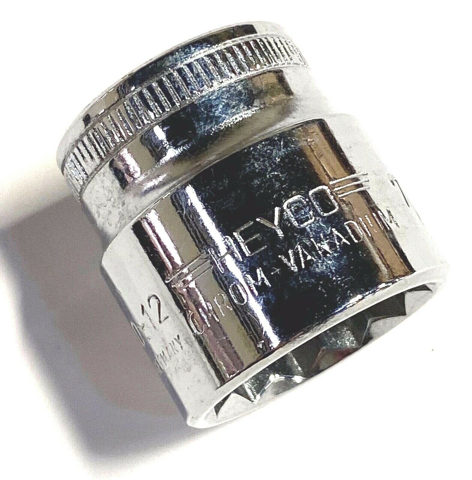 

Heyco 3 8 Drive 7 8 Socket 12 Point Professional Series Made In Germany