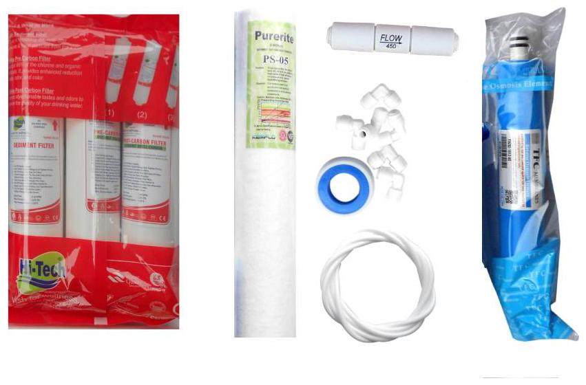 

Hi Tech 1 Year RO Service Kit