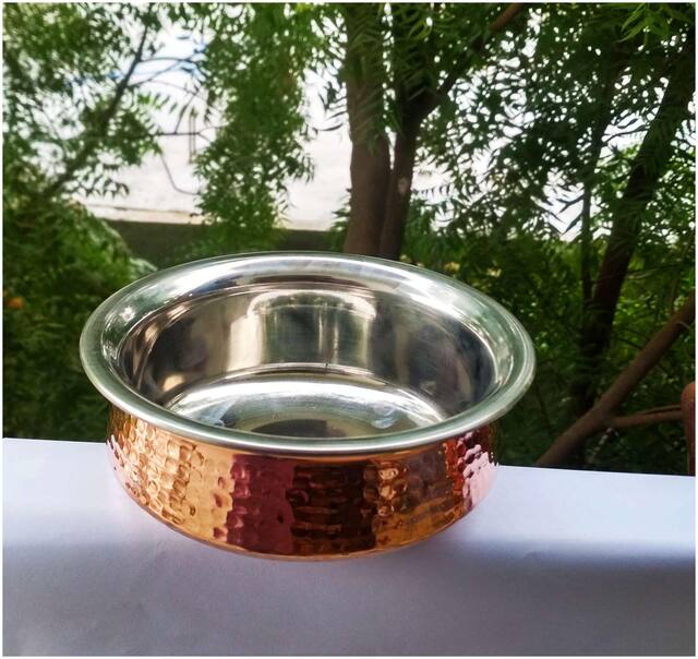 HIMANI KITCHENWARE 0.5 L Without Lid Woks ( Stainless steel , Set of 1 )