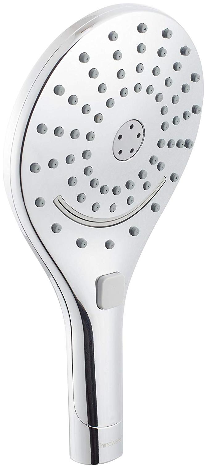 

Hindware F160080Cp 150Mm Abs 3 Flow Hand Shower With Pressing Switch (Chrome)