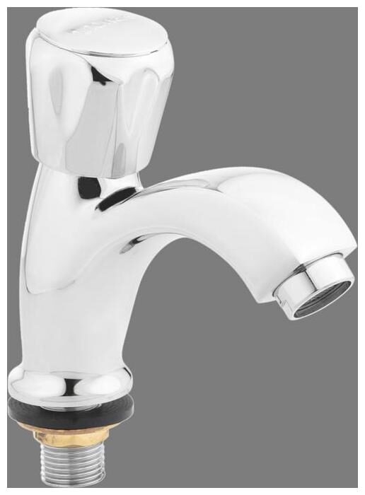 

Hindware Deck Mount Stainless steel Basin and Sink Taps ( Handle Controlled )