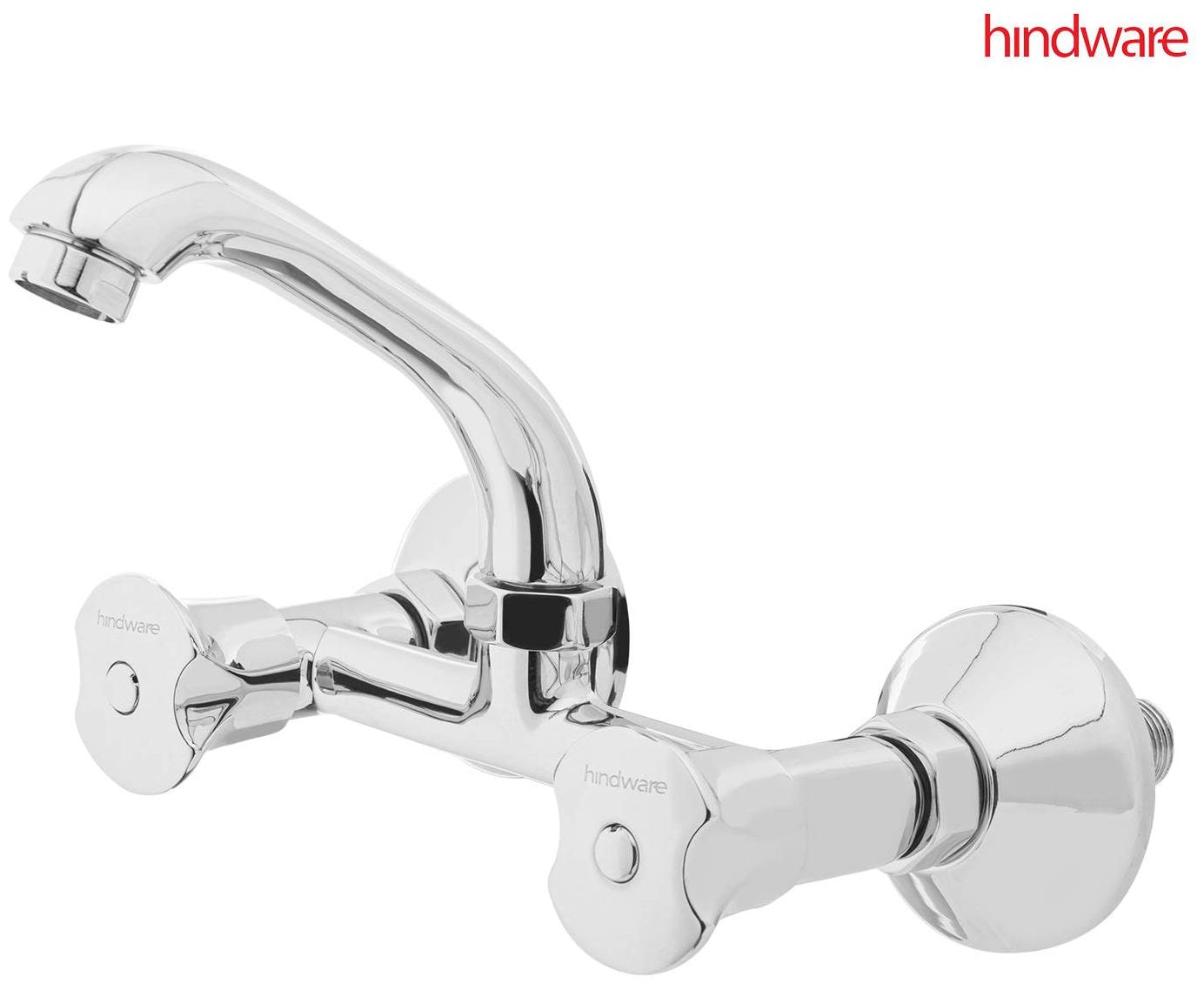 

Hindware F920038CP Wall Mount Brass Wall Mixers ( Handle Controlled )