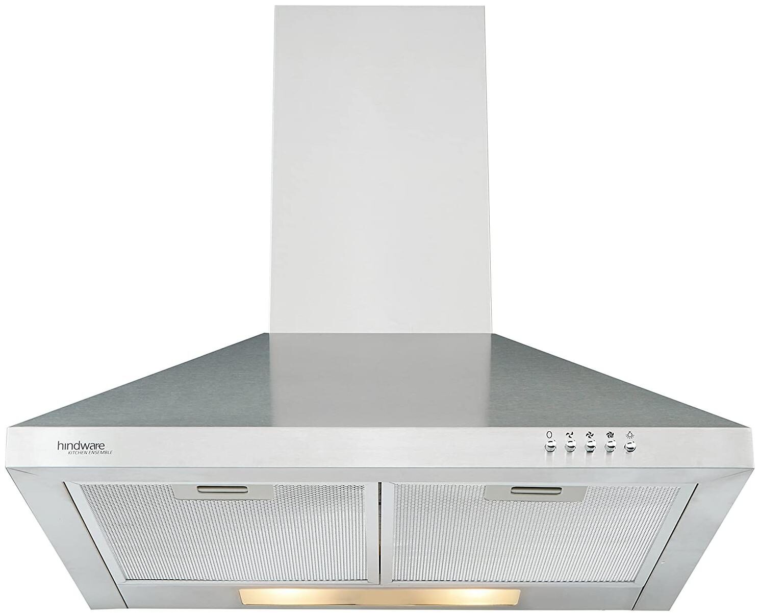 

Hindware Wall Mounted 60 cm 820 m3 h Grey Chimney ( Pacific 60 )