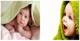 HK Prints Baby Set of Two Big Flex Poster