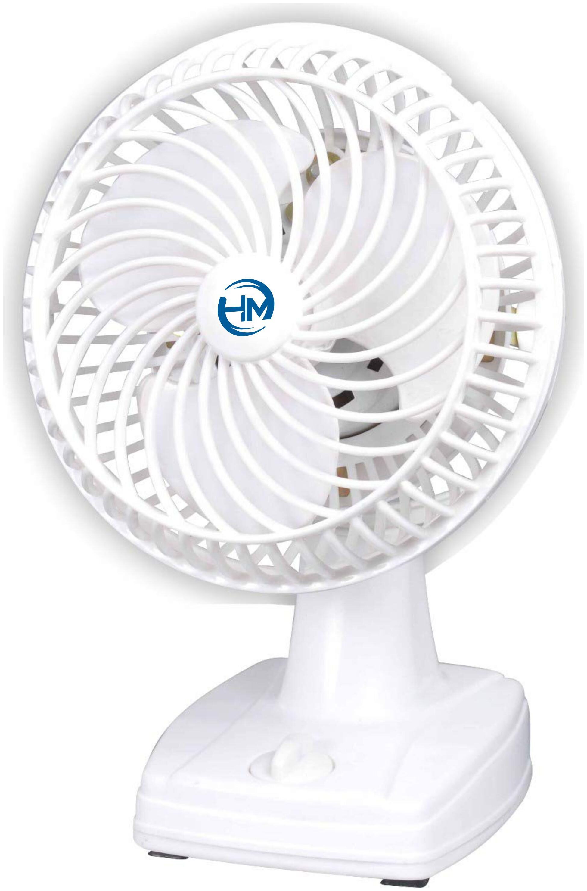 

Hm High Speed Table Fan White 225 mm Anti Dust 3 Blade Table Fan