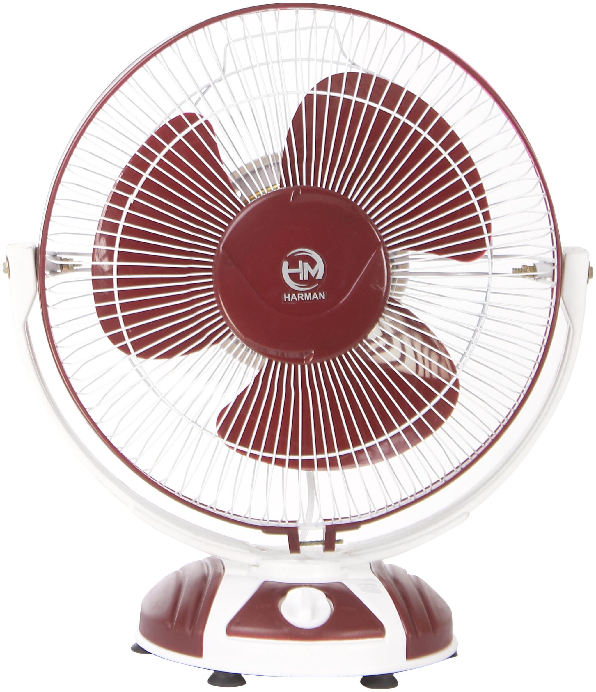 

Hm Stylo 12 Inch 300Mm Powerful High Speed Wall Cum Table Fan ( Stylo 213 White Cherry)