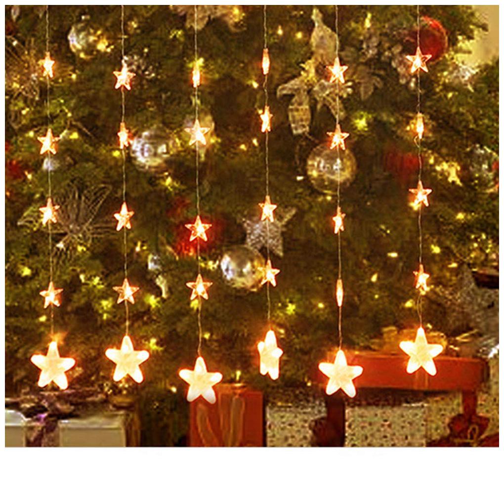 

Holiday Light 40 Star String Lights Waterproof Outdoor LED Christmas Decoration