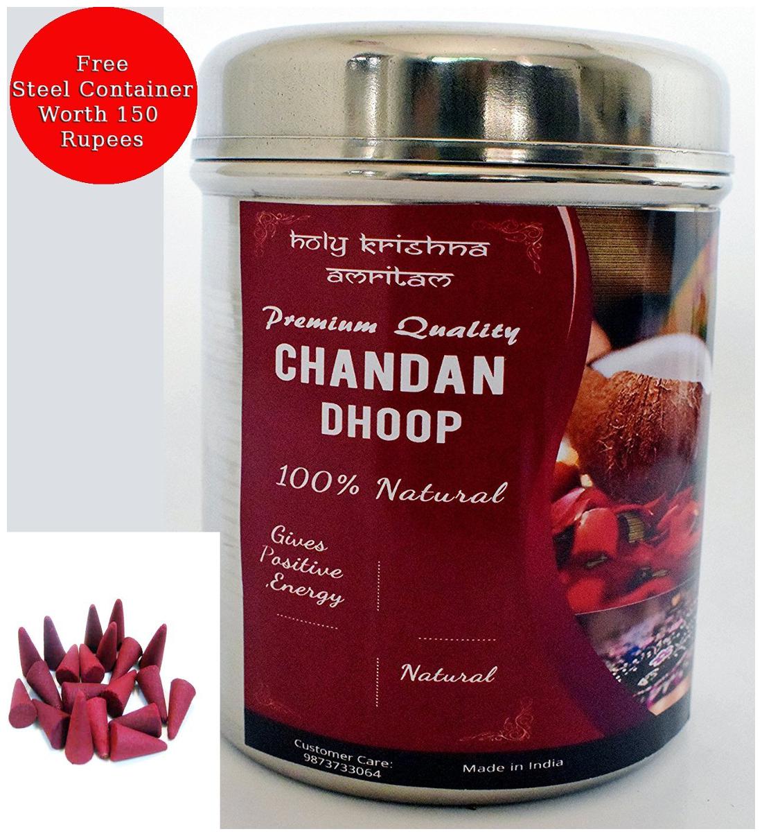 

Holy Krishna Chandan Dhoop Cone