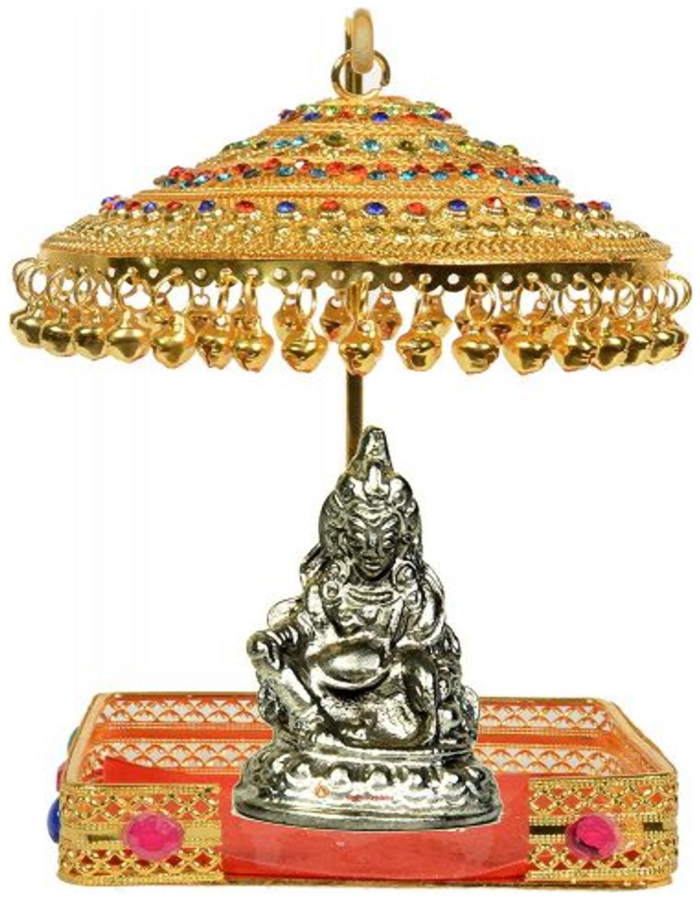 

Holy Krishna Energized Parad Statue Idol Lord Kuber
