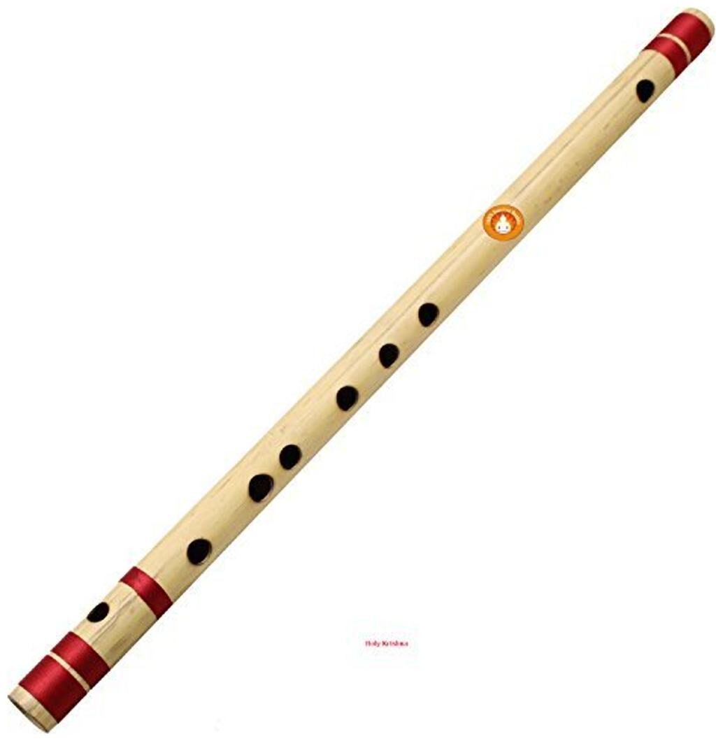 

Holy Krishna Large Bamboo Flute Bansuri 46 cm