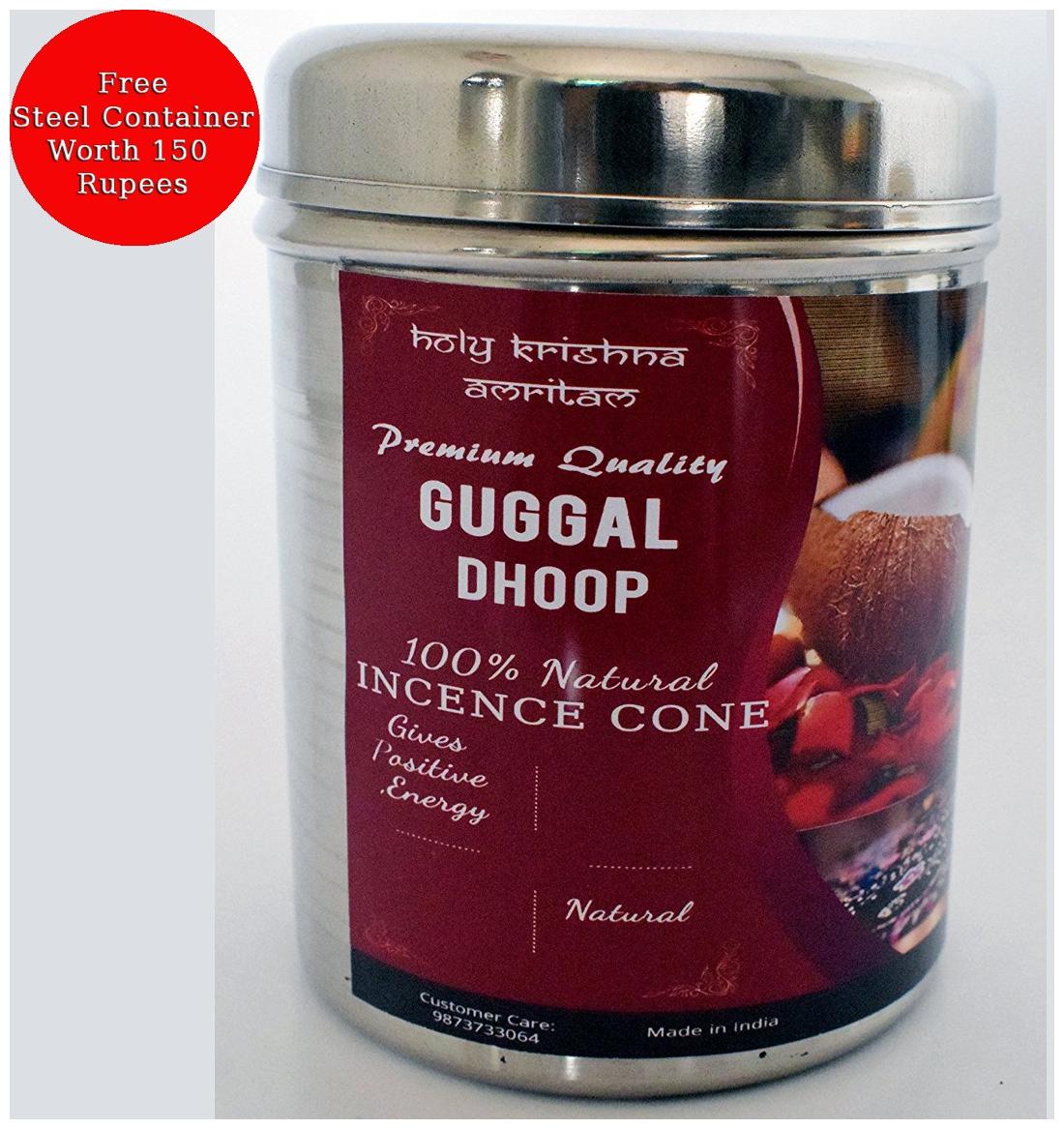 

Holy Krishna s - Premium Quality Gugal (Myrrh) - 250 gs
