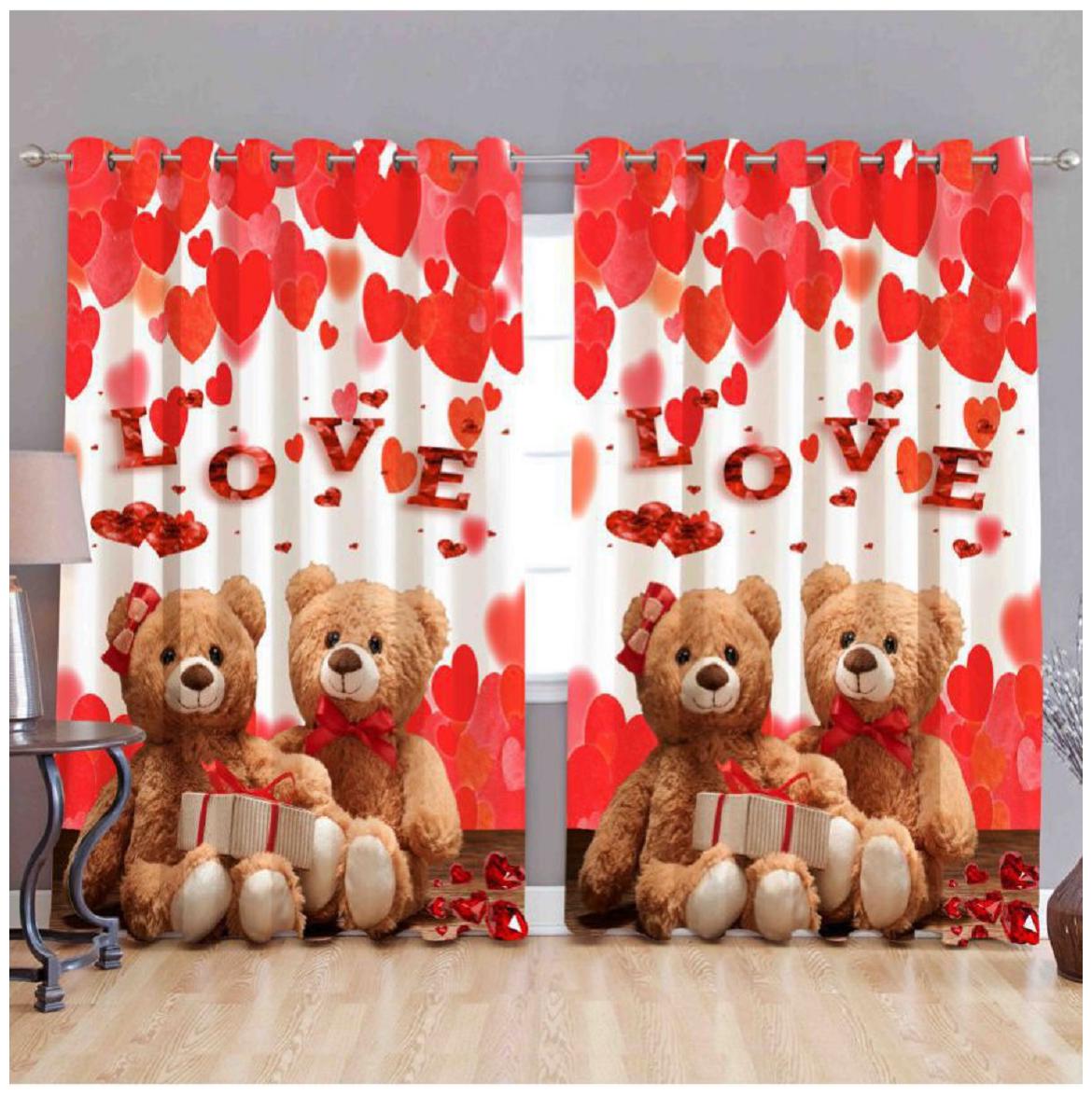 

HOMA DORN Polyester Window Blackout Multi Regular Curtain ( Eyelet Closure Kids )