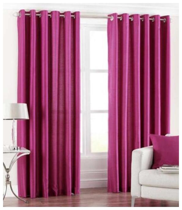 

HOMA DORN Polyester Door Blackout Wine Regular Curtain ( Eyelet Closure Solid )