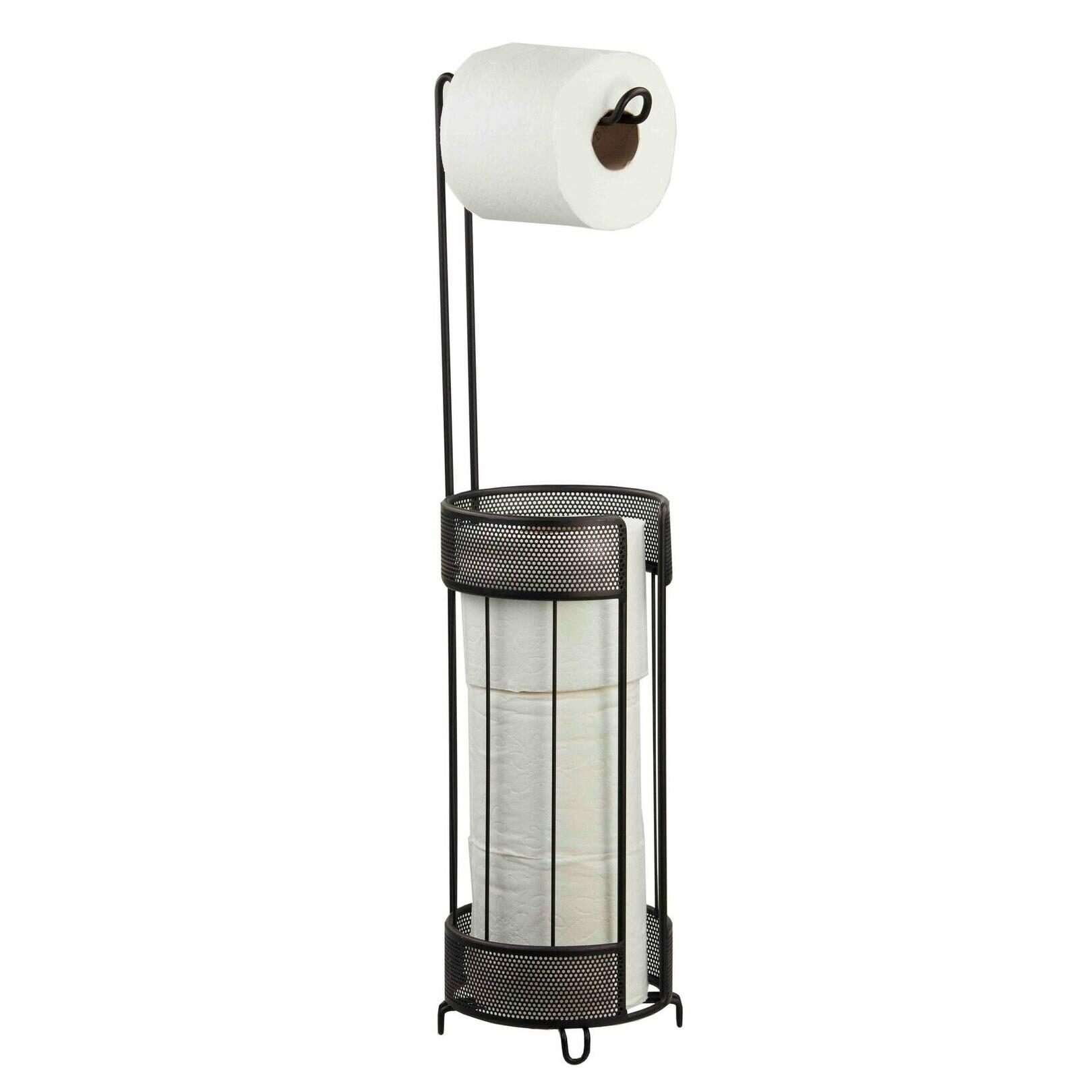 

Home Basics Metropolitan Collection Bronze Steel Toilet Brown
