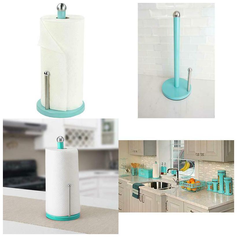 

Home Basics Paper Towel Holder (Turquoise)