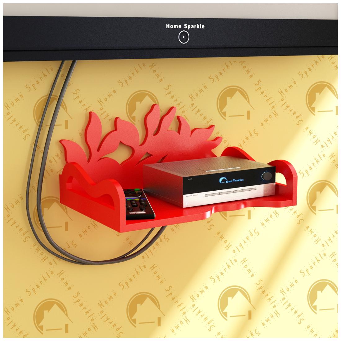 

Home Sparkle Wooden Carved Set Top Box Holder
