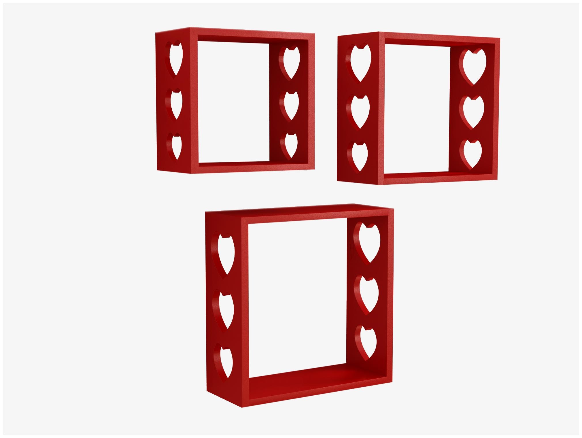 

Home Sparkle 3 Cube Shelves