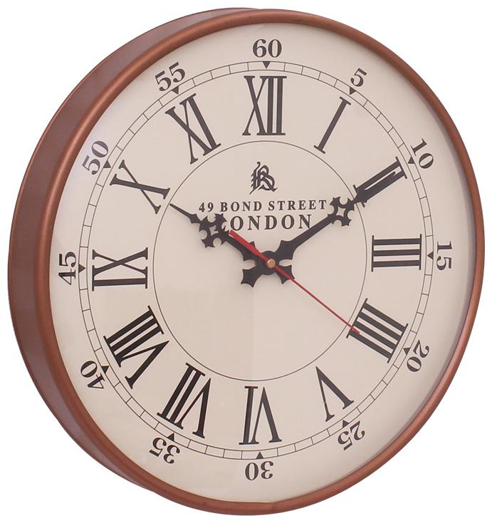 

Home Sparkle Metal Analog Wall clock ( Set of 1 )