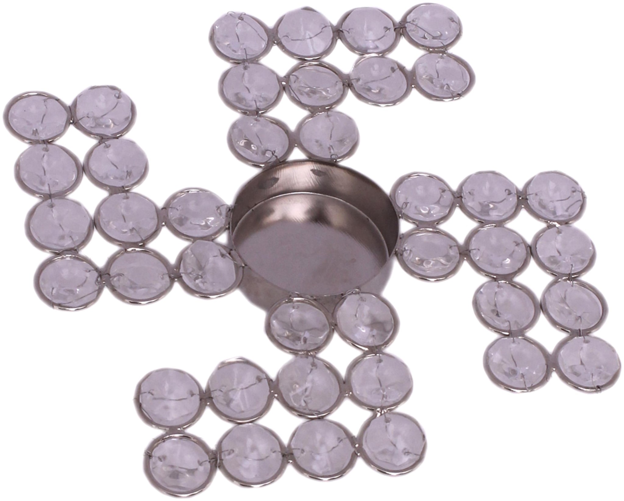 

Home Sparkle Glass Silver Tea light holder