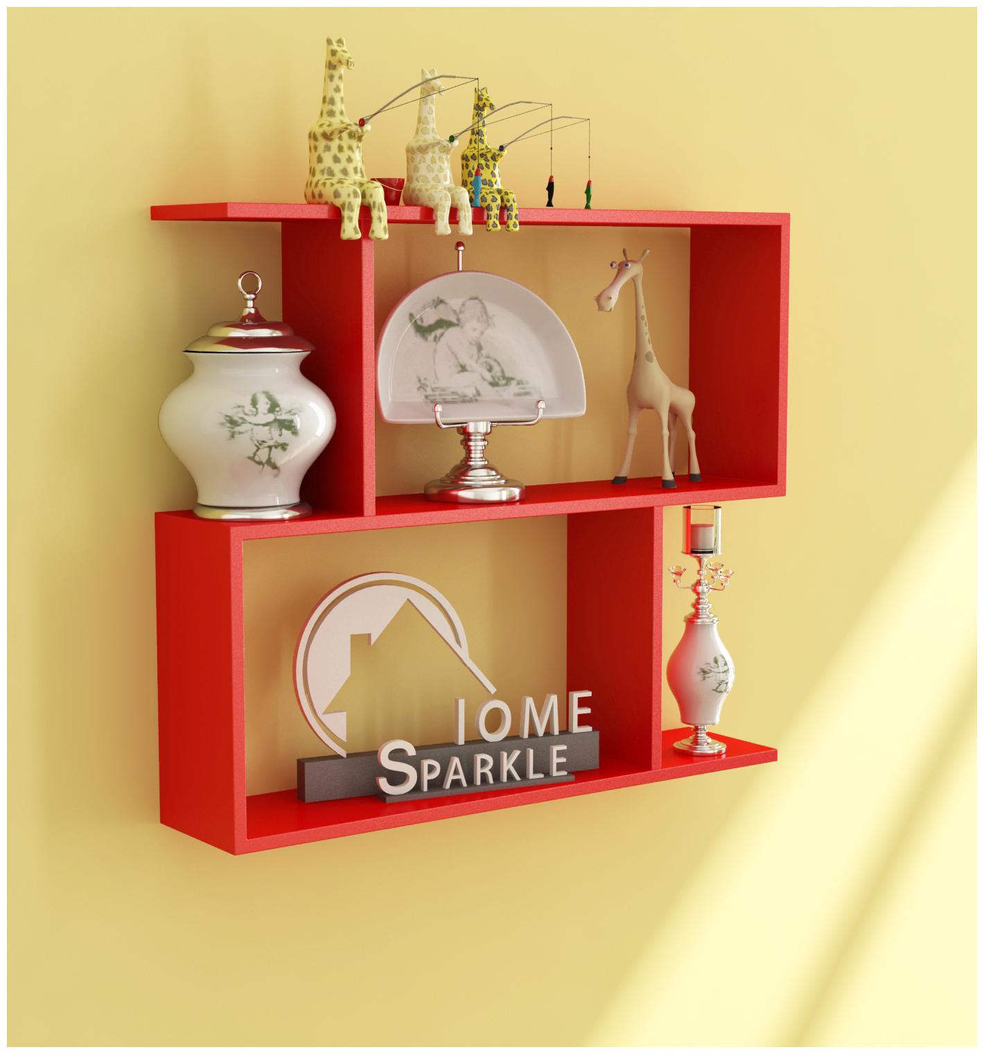 

Home Sparkle Z - Shaped Wall Shelf
