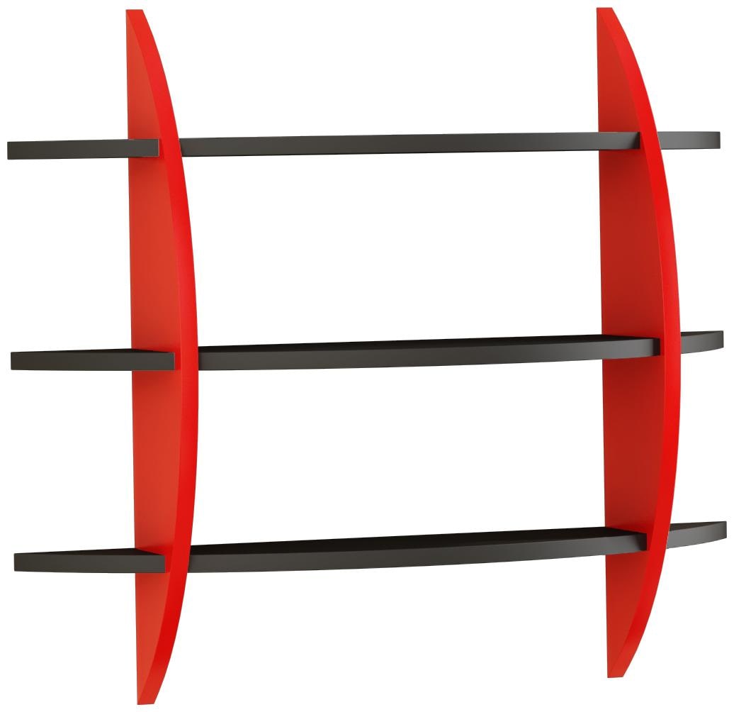 

Home Sparkle 3 Tier Rack (Black And Red)