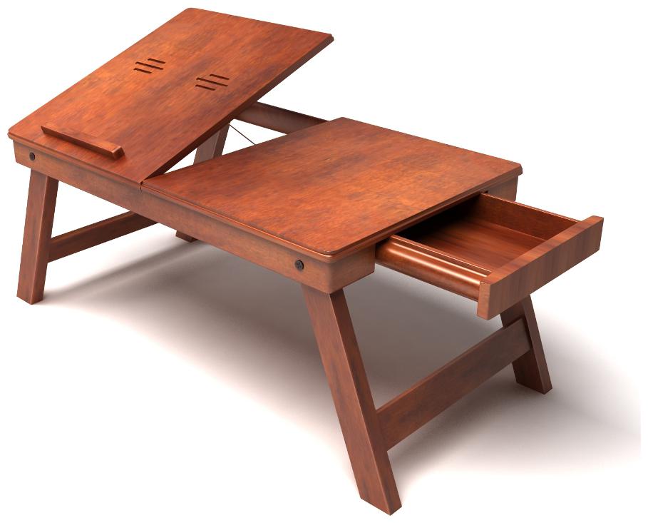 

Home Sparkle Wooden Folding Laptop Table