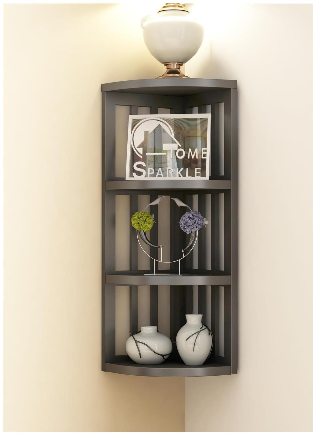 

Home Sparkle Stripes Corner Shelf