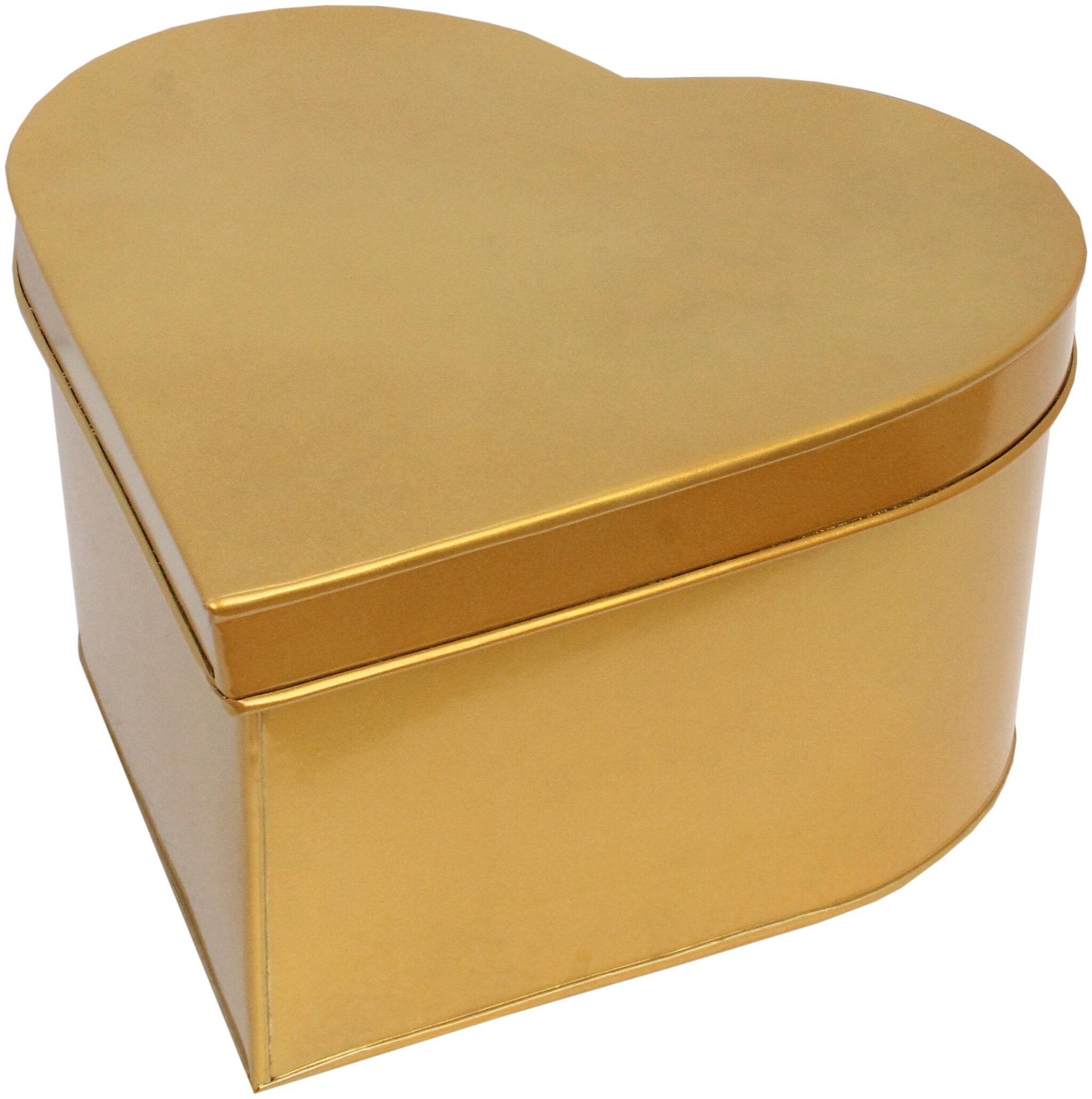 

Home Sparkle Heart Tin Storage Box