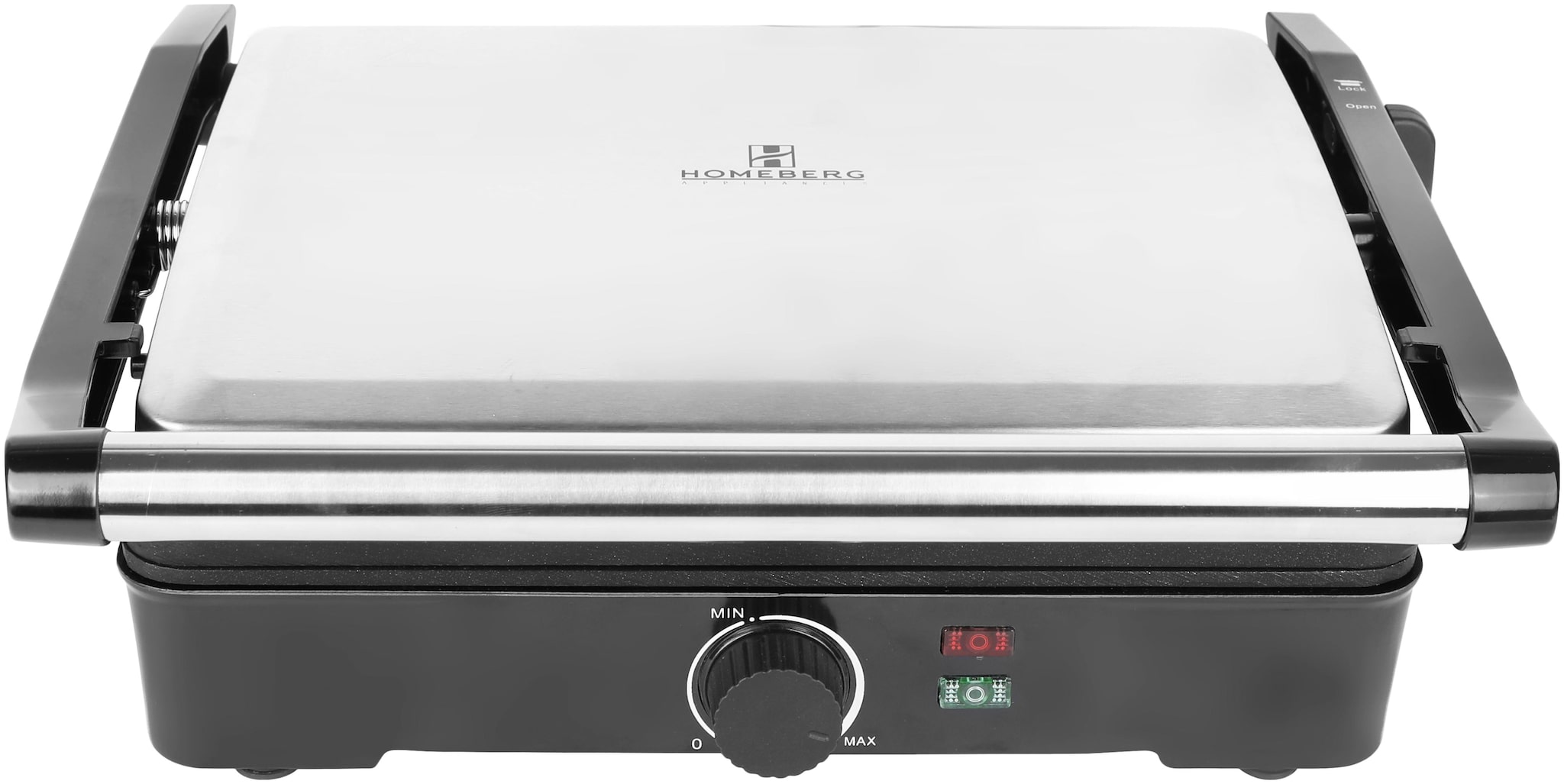 

HOMEBERG HSG737 4 Slices Sandwich Maker - Silver