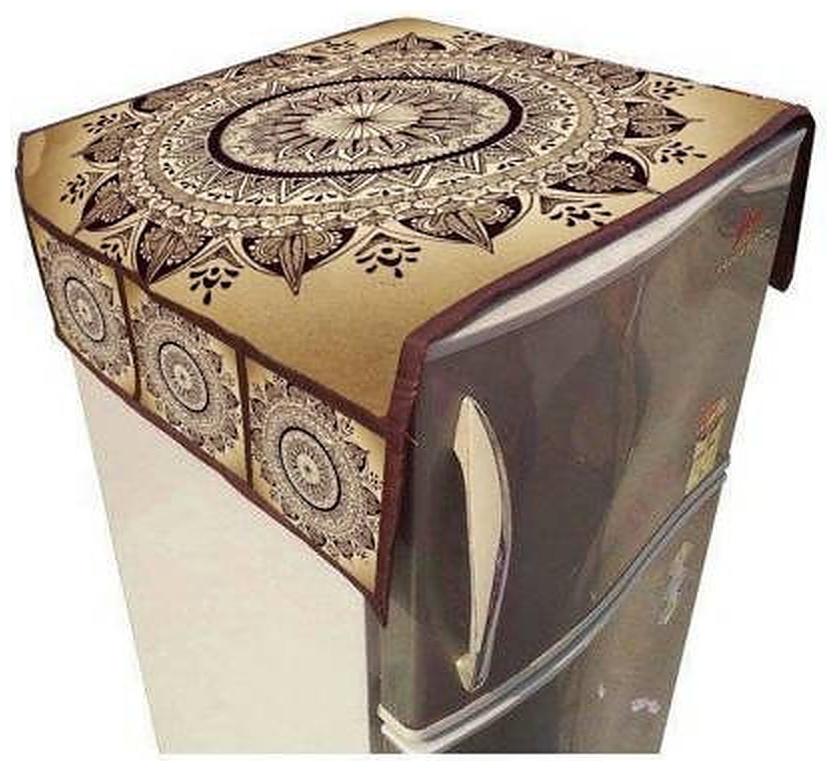 

Homecrust Printed Refrigerator Top-Cover- Set of 1