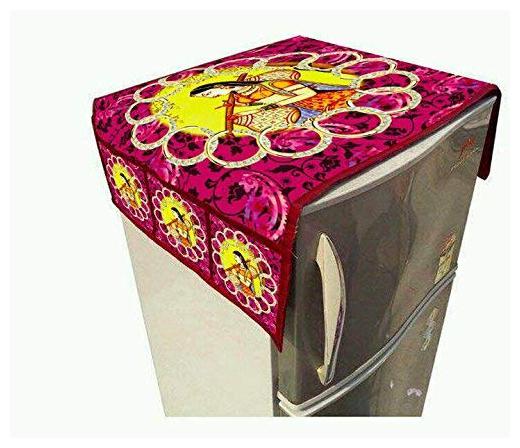 

Homecrust Printed Refrigerator Top-Cover- Set of 1