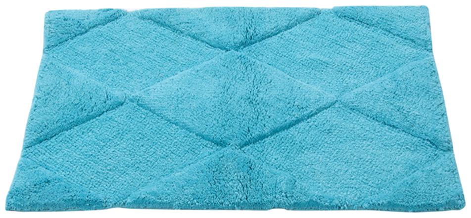 

HOMEFURRY Blue Rhumbus Bath Mat