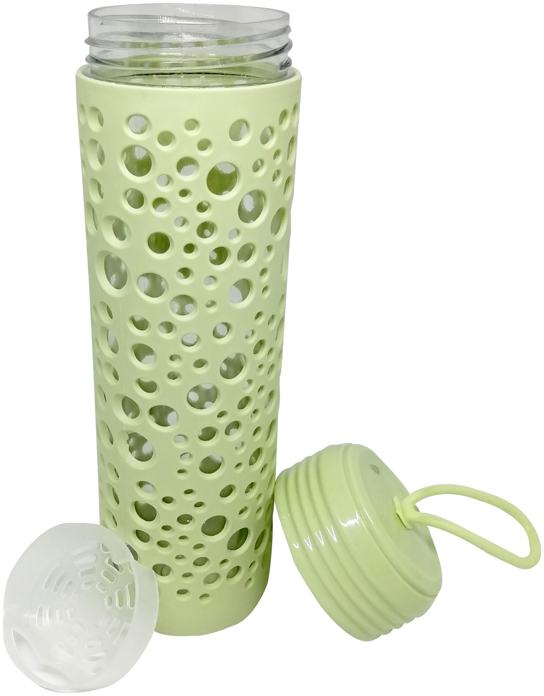 

HOMEISH Acrylic Green Water Bottle ( 500 ml Set of 1 )
