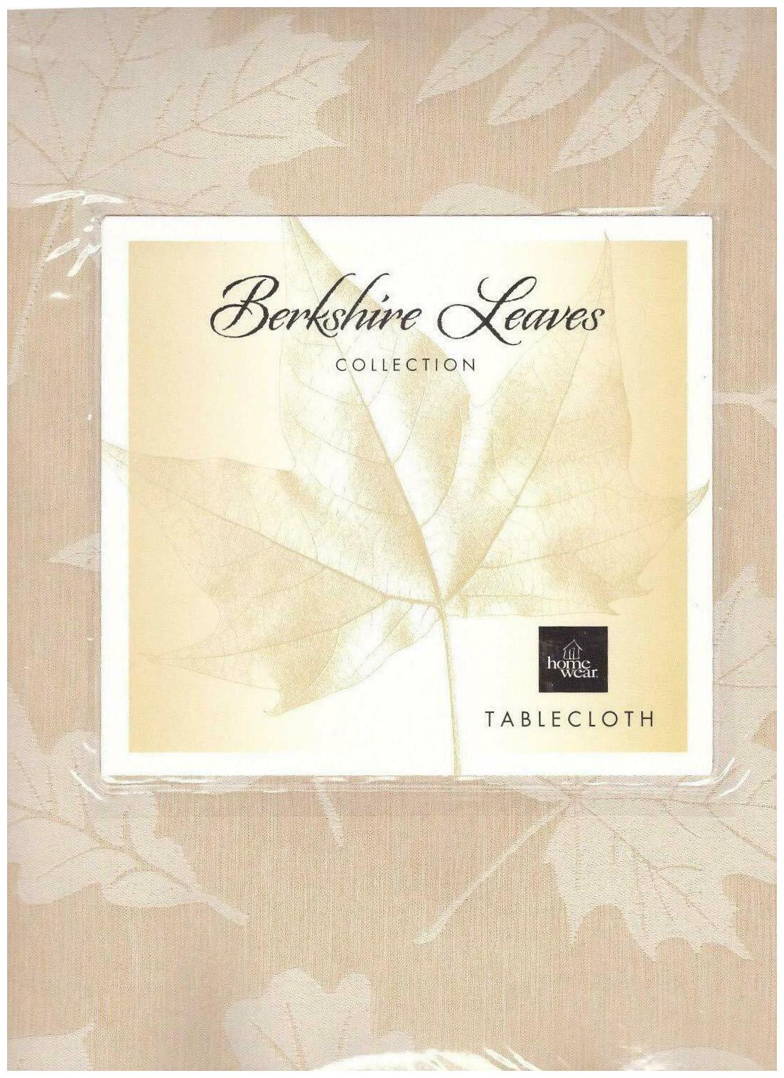 

Homewear Harvest Berkshire Leaves Oblong Tablecloth ivory (60-in x 120-in)