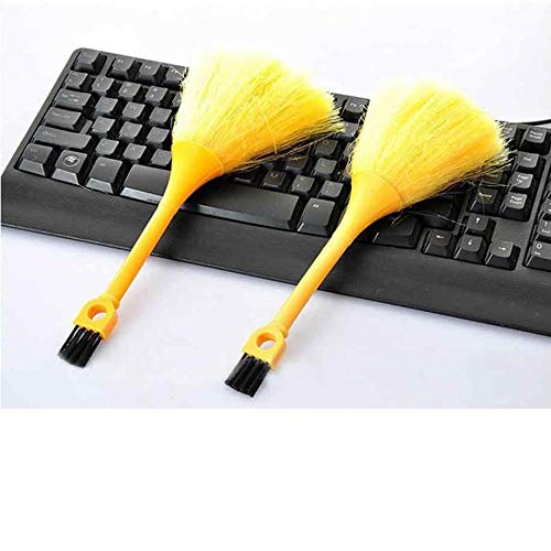 

Homfine Computer Notebook Laptop Keyboard Dust Cleaning Duel Sided Microfiber Brush