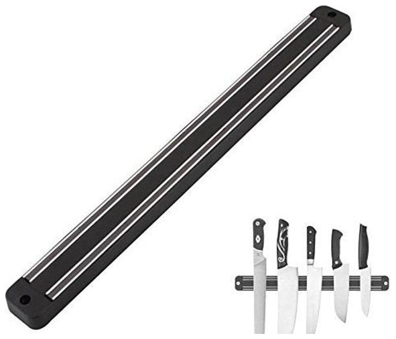 

Honestystore Magnetic Knife Bar Magnetic Knife Storage Strip Magnet Kitchen Knife Holder Knife Rack Strip Patti