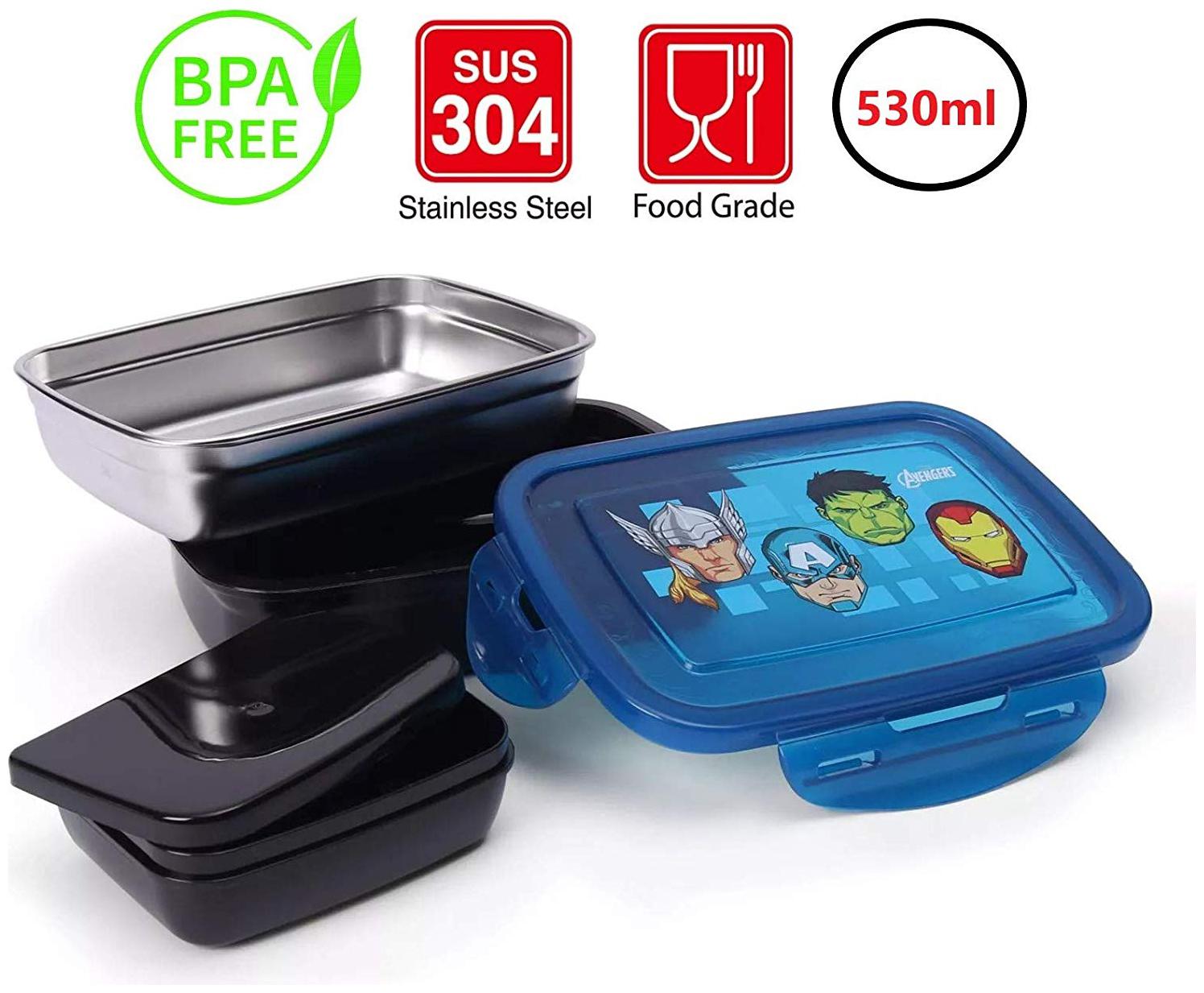 

Disney Multi Lunch box ( Set of 1 530 ml )