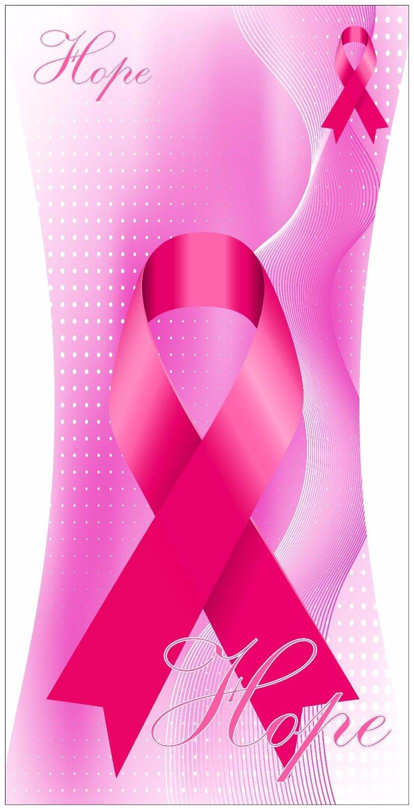 

Hope Breast Cancer Ribbon Cornhole Board Printed 3M Vinyl Wrap Single or Set