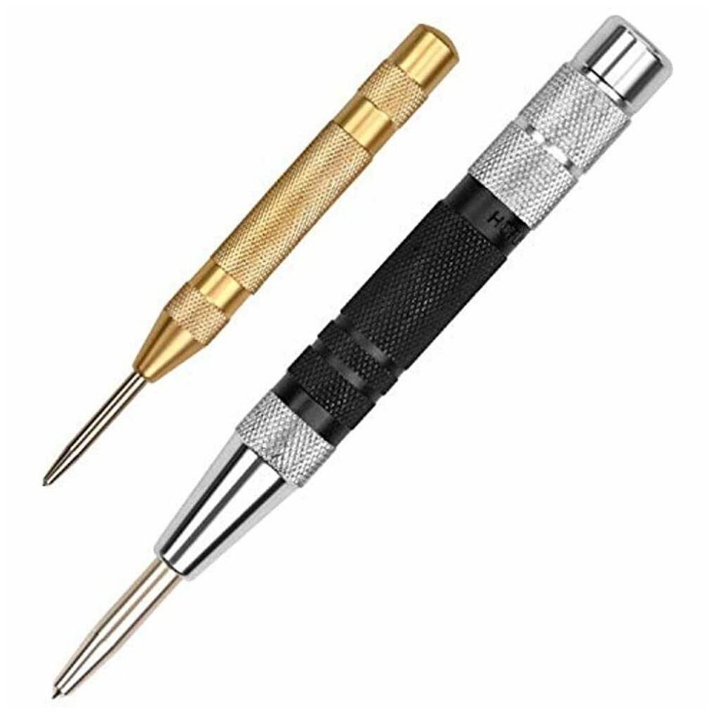 

HORUSDY Super Strong Automatic Centre Punch (Black) And General Center Yellow
