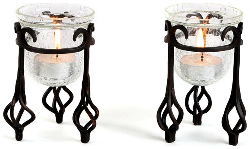 

Hosley Decorative 2 Tealight Holders With 4 Tealights (Set Of 6)